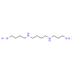ChemSpider 2D Image | N-(4-Aminobutyl)-N'-(3-aminopropyl)-1,4-butanediamine | C11H28N4