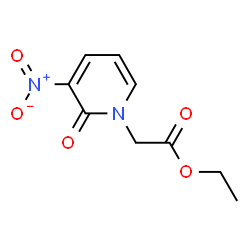 ChemSpider 2D Image | ethyl 2-(3-nitro-2-oxopyridin-1-yl)acetate | C9H10N2O5