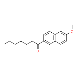 ChemSpider 2D Image | 6-Methoxy-2-heptanonaphthone | C18H22O2