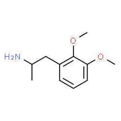 ChemSpider 2D Image | 2,3-Dimethoxyamphetamine | C11H17NO2