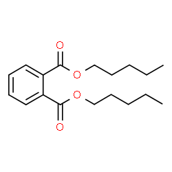 ChemSpider 2D Image | Di-n-Amyl phthalate | C18H26O4