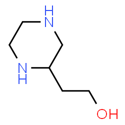 ChemSpider 2D Image | 2-piperazin-2-ylethanol | C6H14N2O