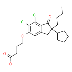 ChemSpider 2D Image | DCPIB | C22H28Cl2O4