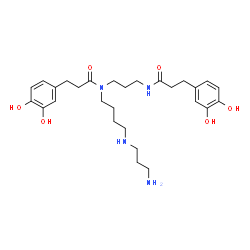 ChemSpider 2D Image | Kukoamine D | C28H42N4O6