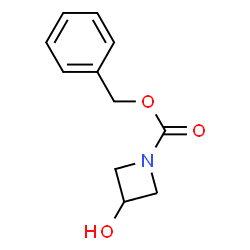 ChemSpider 2D Image | 1-Cbz-3-Hydroxyazetidine | C11H13NO3