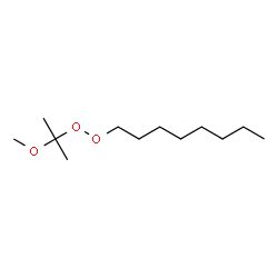 ChemSpider 2D Image | 2-methoxypropan-2-yl octyl peroxide | C12H26O3