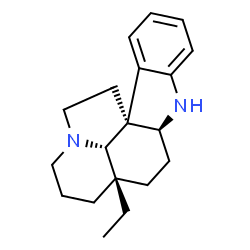 ChemSpider 2D Image | (2beta,5alpha,12beta,19alpha)-Aspidospermidine | C19H26N2