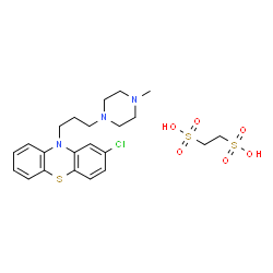 ChemSpider 2D Image | Prochlorperazine Edisylate | C22H30ClN3O6S3