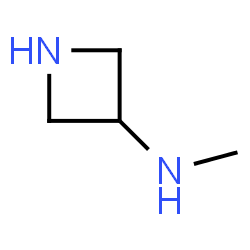 ChemSpider 2D Image | N-Methyl-3-azetidinamine | C4H10N2