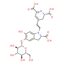 ChemSpider 2D Image | betanin | C24H26N2O13