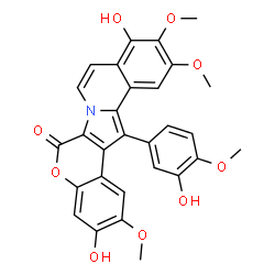 ChemSpider 2D Image | lamellarin X | C29H23NO9