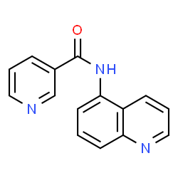 ChemSpider 2D Image | N-(5-Quinolinyl)nicotinamide | C15H11N3O