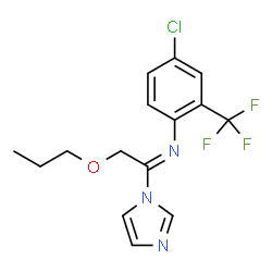 ChemSpider 2D Image | triflumizole | C15H15ClF3N3O