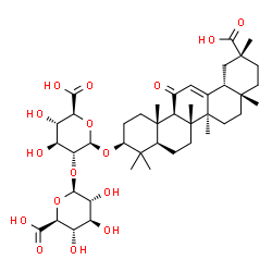 ChemSpider 2D Image | Licoricesaponin H2 | C42H62O16