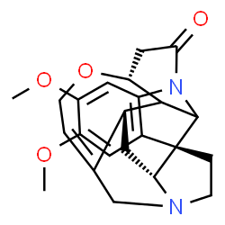 ChemSpider 2D Image | (7alpha,8xi,12beta,13xi,16beta)-2,3-Dimethoxystrychnidin-10-one | C23H26N2O4