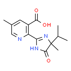 ChemSpider 2D Image | Imazapic | C14H17N3O3
