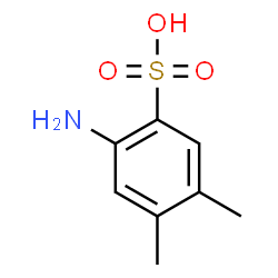ChemSpider 2D Image | 3,4-Dimethylaniline-6-sulfonic acid | C8H11NO3S
