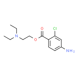 ChemSpider 2D Image | Chloroprocaine | C13H19ClN2O2
