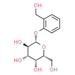 ChemSpider 2D Image | 2-(Hydroxymethyl)phenyl beta-D-galactopyranoside | C13H18O7