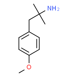 ChemSpider 2D Image | 1-(4-Methoxyphenyl)-2-methyl-2-propanamine | C11H17NO