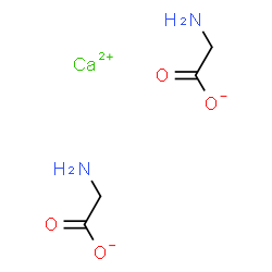ChemSpider 2D Image | Calcium glycinate | C4H8CaN2O4