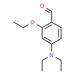 ChemSpider 2D Image | 4-Diethylamino-2-ethoxy-benzaldehyde | C13H19NO2