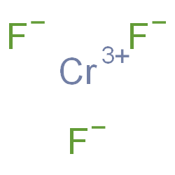 ChemSpider 2D Image | Chromic fluoride | CrF3