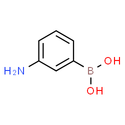 ChemSpider 2D Image | 3-Aminophenylboronic acid | C6H8BNO2