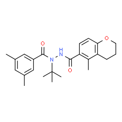 ChemSpider 2D Image | chromafenozide | C24H30N2O3