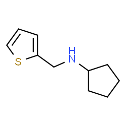 ChemSpider 2D Image | N-(2-Thienylmethyl)cyclopentanamine | C10H15NS