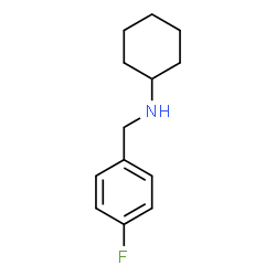 ChemSpider 2D Image | N-(4-Fluorobenzyl)cyclohexanamine | C13H18FN