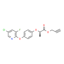 ChemSpider 2D Image | clodinafop-propargyl | C17H13ClFNO4