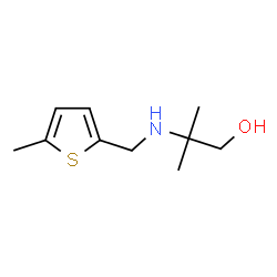 ChemSpider 2D Image | 2-Methyl-2-{[(5-methyl-2-thienyl)methyl]amino}-1-propanol | C10H17NOS