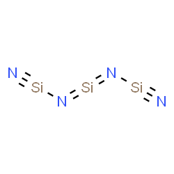 ChemSpider 2D Image | N,N'-Bis(nitrilosilyl)silanediimine | N4Si3