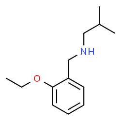 ChemSpider 2D Image | N-(2-Ethoxybenzyl)-2-methyl-1-propanamine | C13H21NO