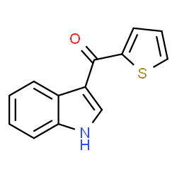 ChemSpider 2D Image | 1H-Indol-3-yl(2-thienyl)methanone | C13H9NOS