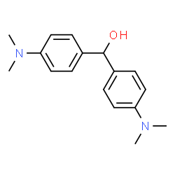 ChemSpider 2D Image | 4,4'-Bis(dimethylamino)benzhydrol | C17H22N2O