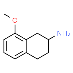 ChemSpider 2D Image | 8-Methoxy-2-aminotetralin | C11H15NO