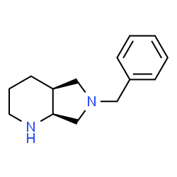 ChemSpider 2D Image | (4aS,7aS)-6-Benzyloctahydro-1H-pyrrolo[3,4-b]pyridine | C14H20N2