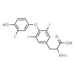 ChemSpider 2D Image | rathyronine | C15H12I3NO4