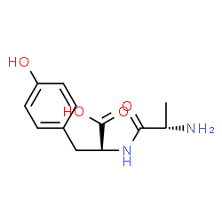 ChemSpider 2D Image | Ala-Tyr | C12H16N2O4