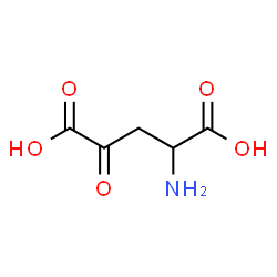 ChemSpider 2D Image | 4-Oxoglutamic acid | C5H7NO5