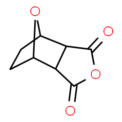 ChemSpider 2D Image | Hexahydro-4,7-epoxyisobenzofuran-1,3-dione | C8H8O4