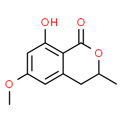 ChemSpider 2D Image | 6-methoxymellein | C11H12O4