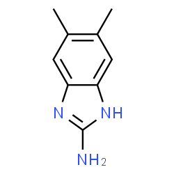 ChemSpider 2D Image | 2-Amino-5,6-dimethylbenzimidazole | C9H11N3