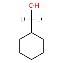 ChemSpider 2D Image | Cyclohexyl(~2~H_2_)methanol | C7H12D2O