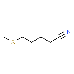 ChemSpider 2D Image | 1-cyano-4-(methylthio)butane | C6H11NS