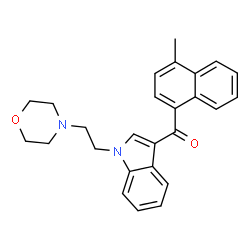 ChemSpider 2D Image | JWH-193 | C26H26N2O2