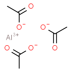 ChemSpider 2D Image | Aluminum triacetate | C6H9AlO6
