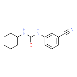 ChemSpider 2D Image | 1-(3-Cyanophenyl)-3-cyclohexylurea | C14H17N3O